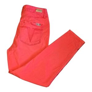 7 For All Mankind Coral Pink Jeans Size 4